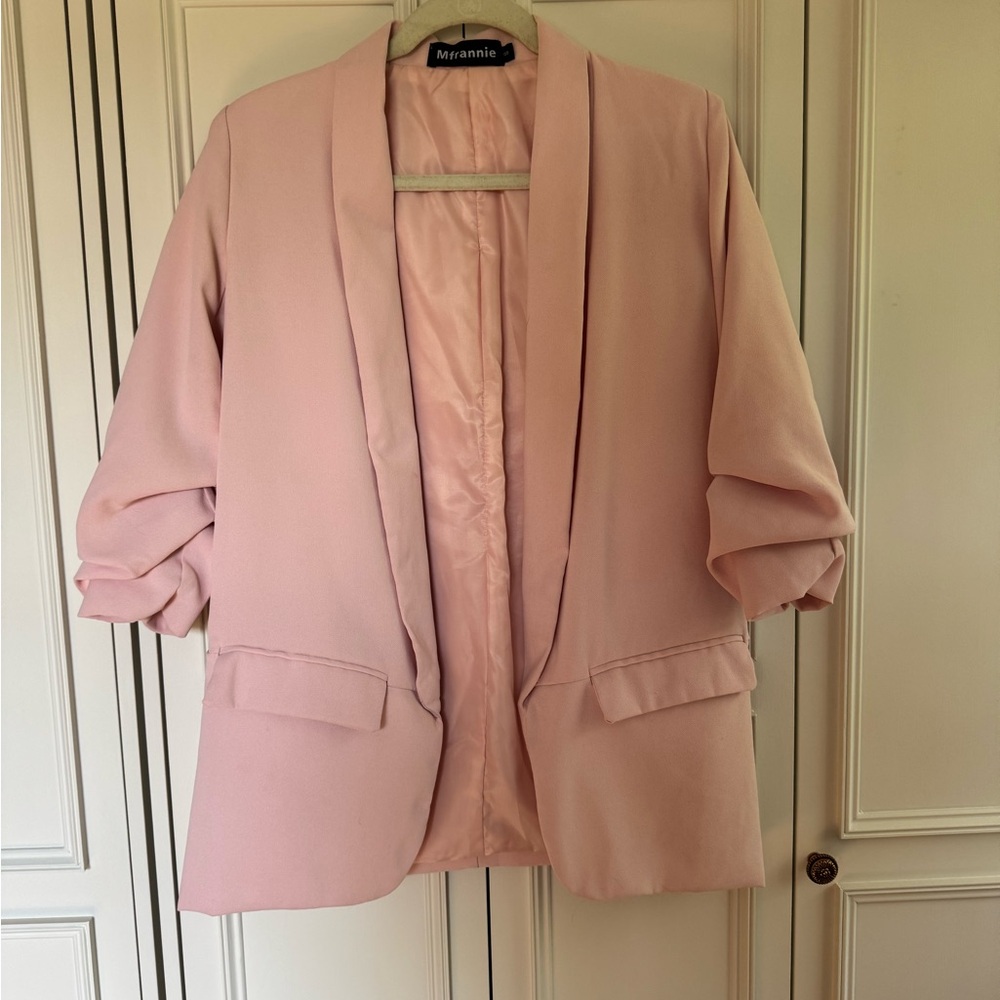 Women's Pink Blazer Size Small
